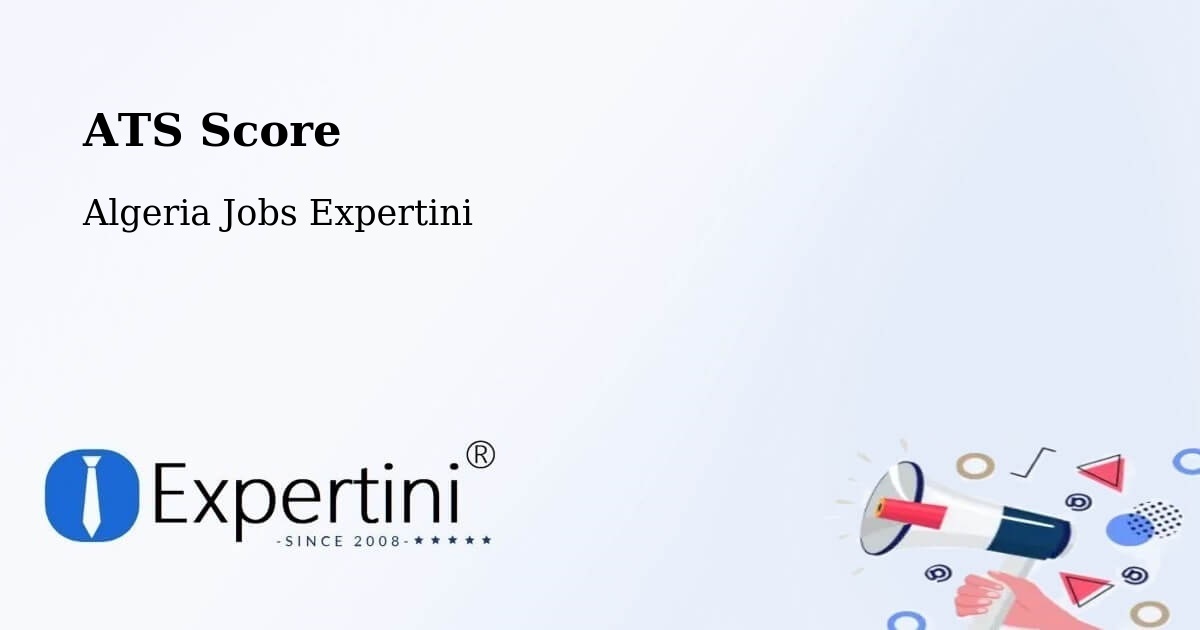 Resume ATS Score & Job Description Match Tool – Algeria - Algeria Jobs Expertini
