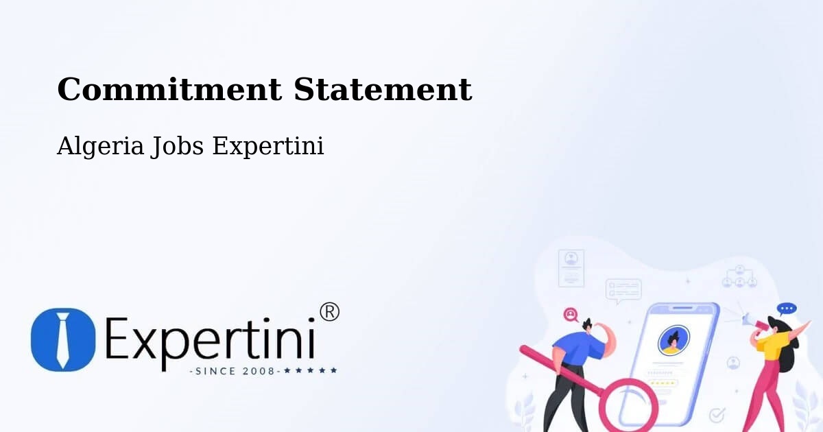 Corporate Commitment – Algeria - Algeria Jobs Expertini