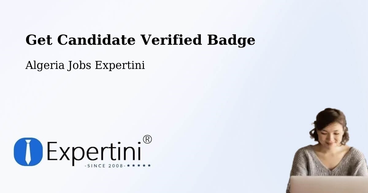Get Candidate Verified Badge - Algeria Jobs Expertini