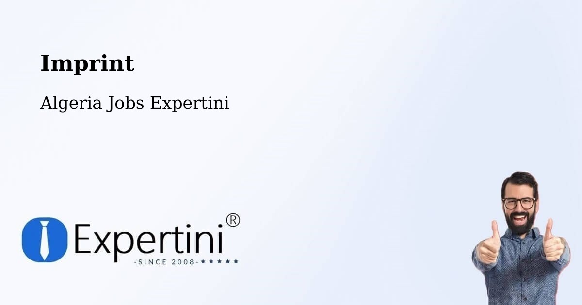 Imprint - Algeria Jobs Expertini