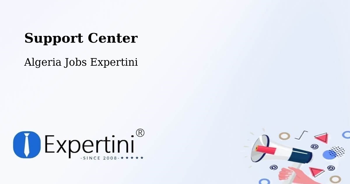 Support Center - Algeria Jobs Expertini