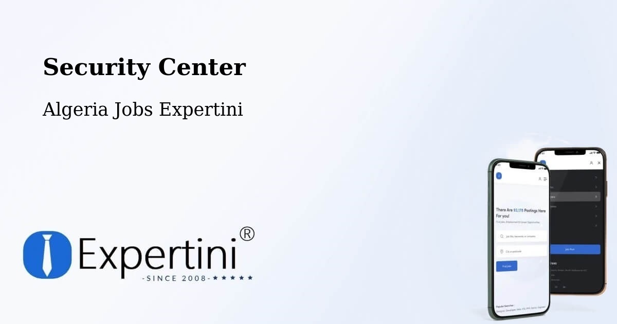 Security & Compliance – Algeria - Algeria Jobs Expertini